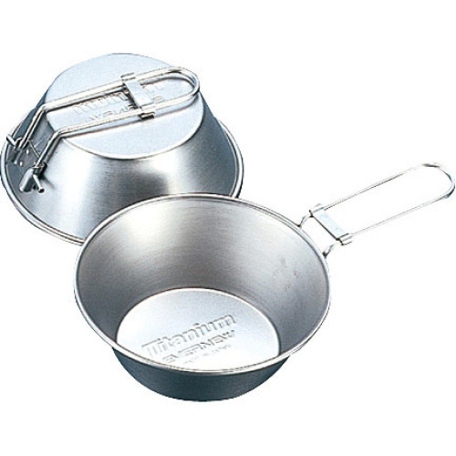 Titanium Sierra Cup Fold Hand