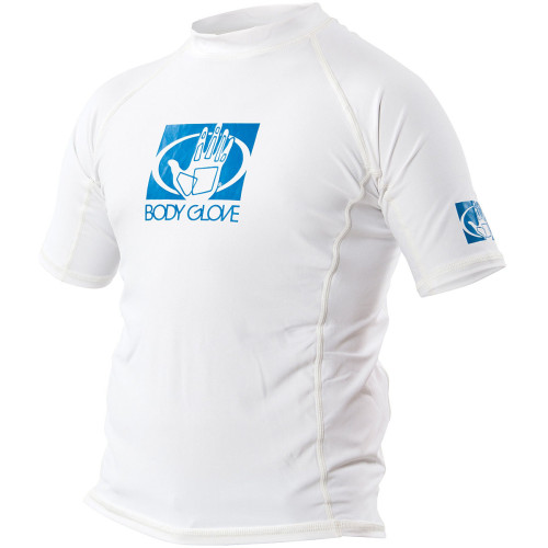 Fitted Rashguard Jr Ss White 6 Fitted Rashguard Jr Ss White 6