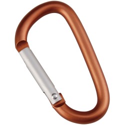 D Carabiner 6 X 60mm 2 Pk Asst