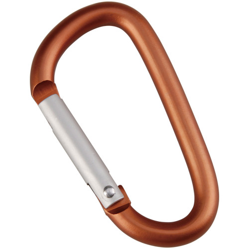 D Carabiner 6 X 60mm 2 Pk Asst