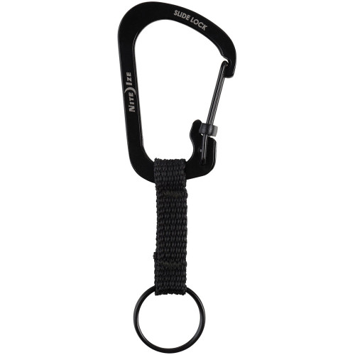 Slidelock Key Ring Black