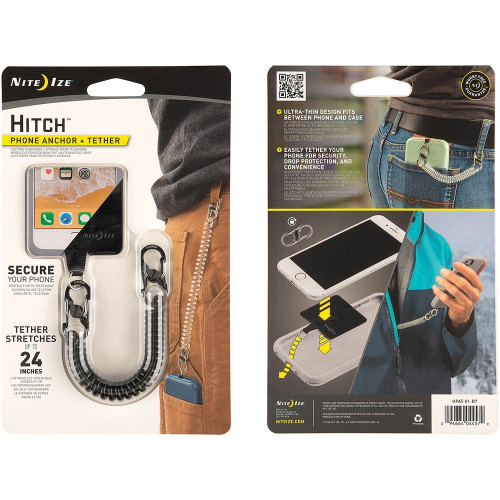 Hitch Phone Anchor/tether Blk Hitch Phone Anchor/tether Blk