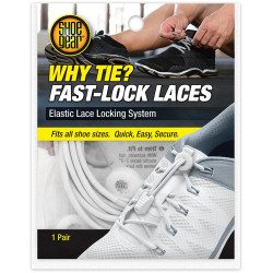 Why Tie Fast Lock Laces White