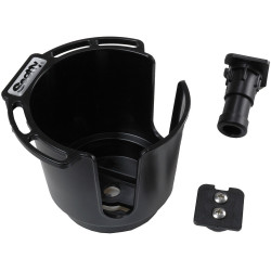 Cup Hldr W/post & Bulkhd Mount